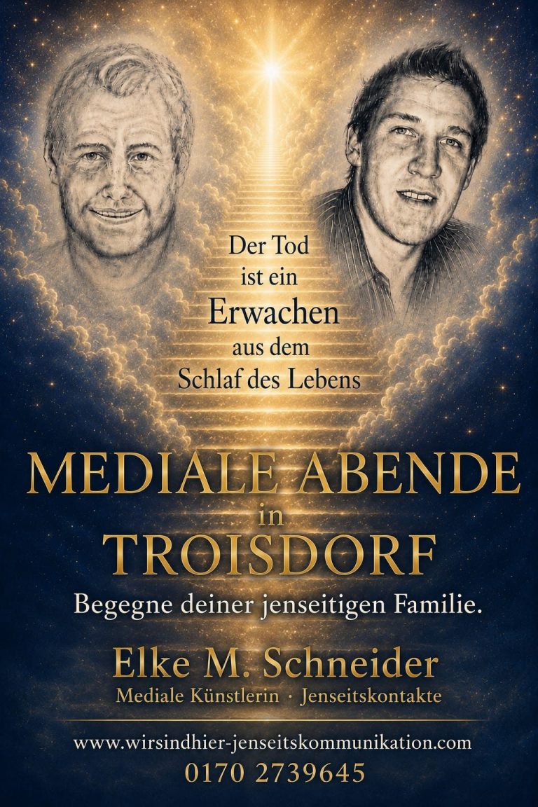 während eines medialen Abend ist dieses spirit Porträr erkannt worden